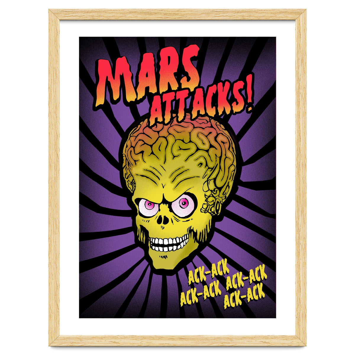 Mars Attacks movie poster