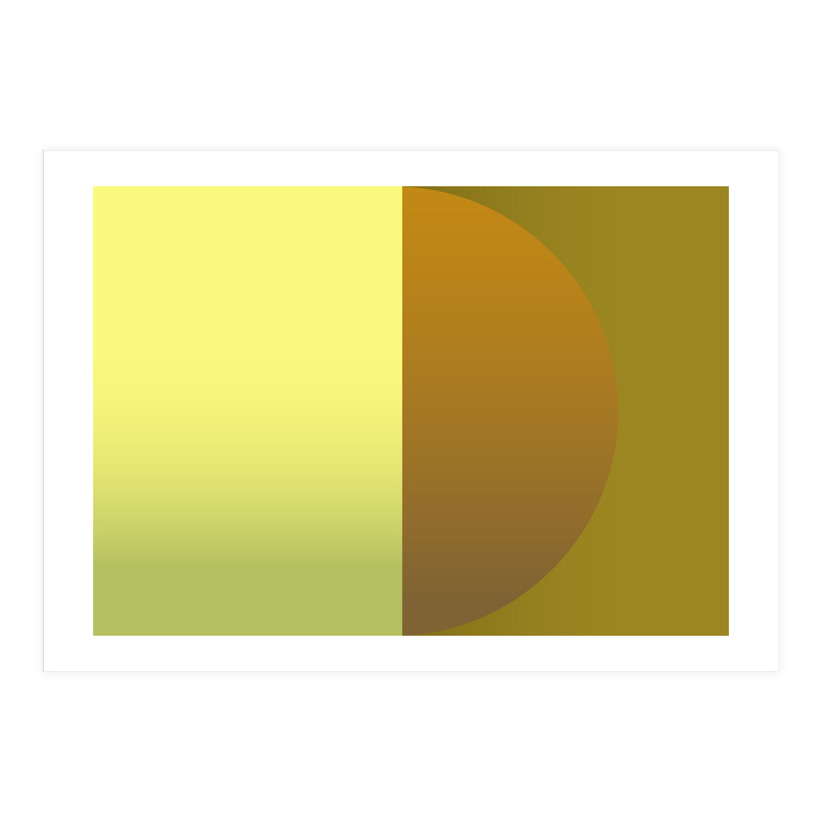 Solar eclipse | abstract modern (Print Only)