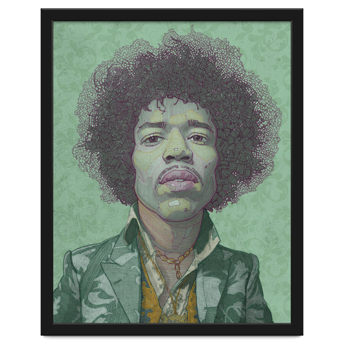 Hendrix Illustration