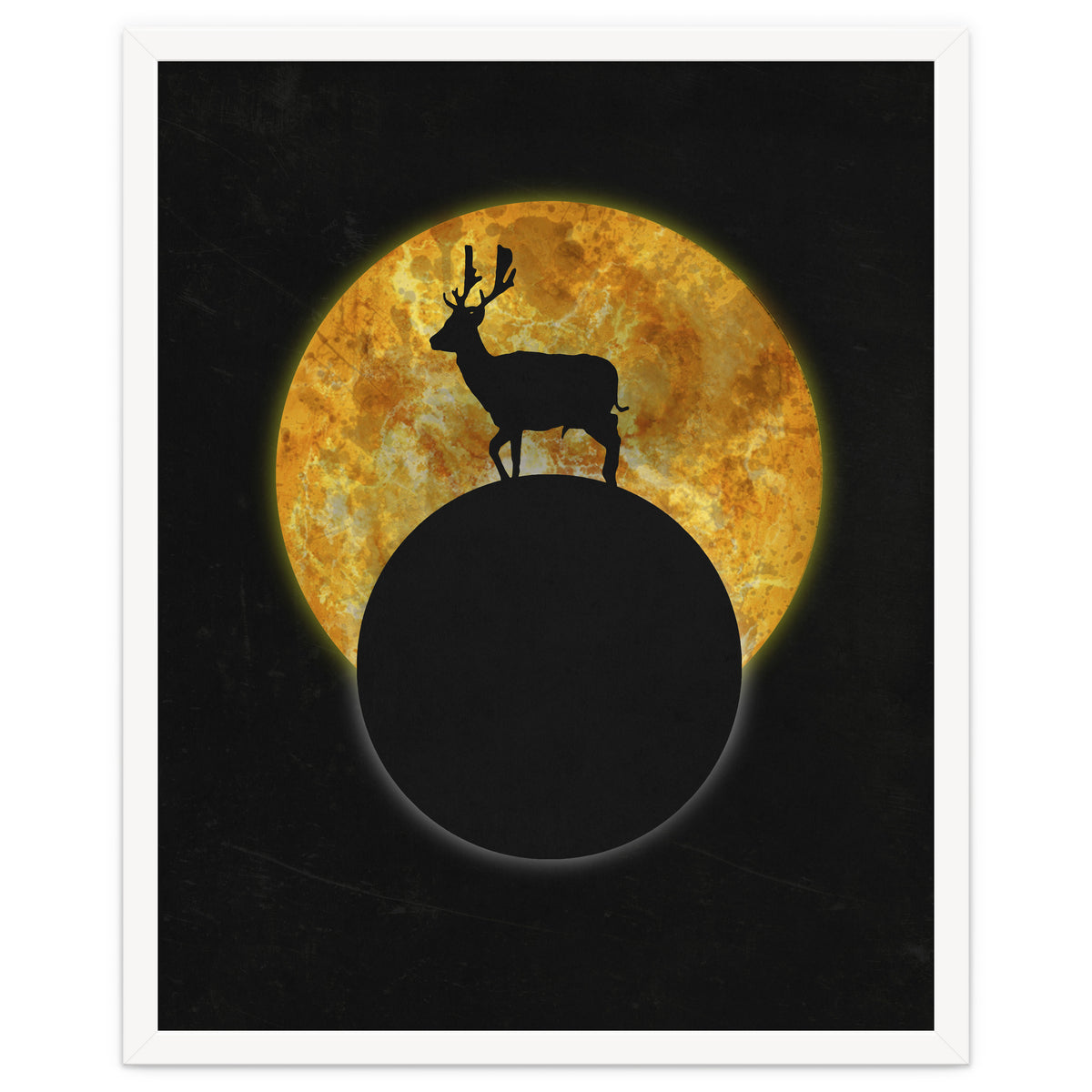 Deer On The Moon