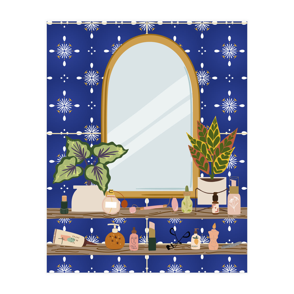 Boho Mirror Station (Print Only)