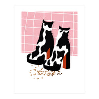 Cow Print Disco Shoes (Print Only)