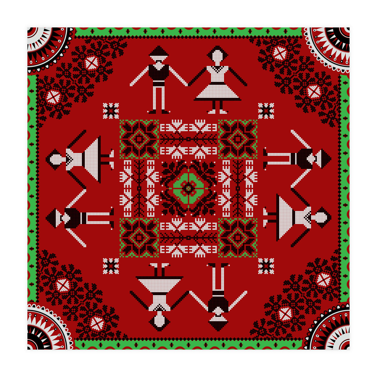 Romanian Traditional Pattern 3 (Print Only)