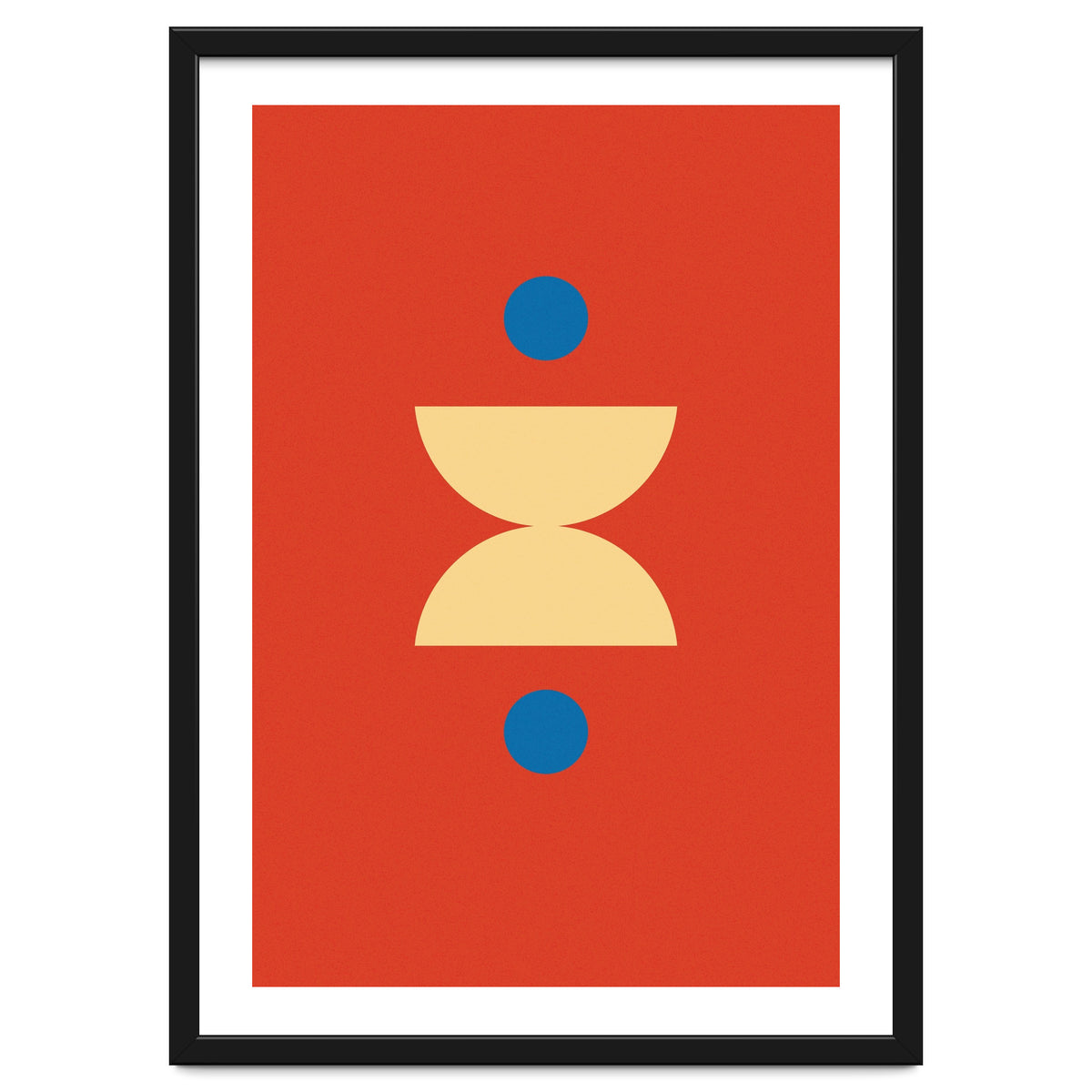 Mid Century Geometrical Print