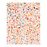 Blush Terrazzo | Pink Eclectic Speckles | Abstract Confetti Painting | Chic Bohemian Illustration (Print Only) thumbnail