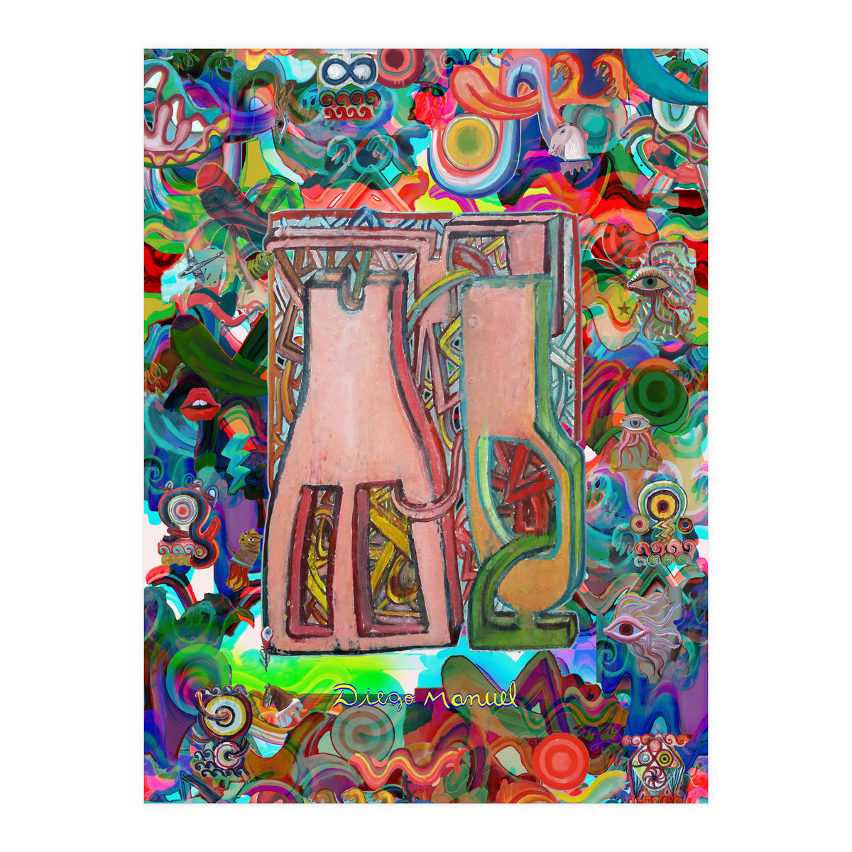 Graffitis 2021 Tapiz 6 (Print Only)