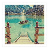 Boat Tour Italian Lake (Print Only) thumbnail