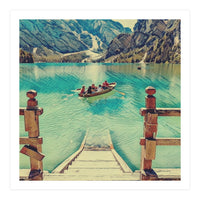 Boat Tour Italian Lake (Print Only)