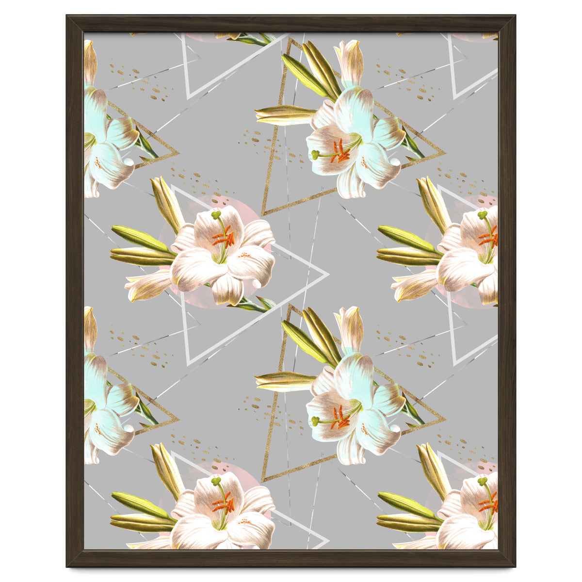 Botanical blooming with geometric 02