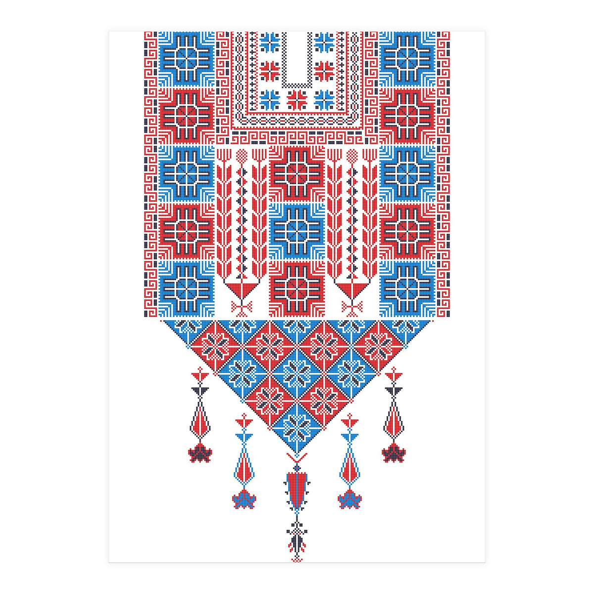 Tatreez Ornament 7 (Print Only)