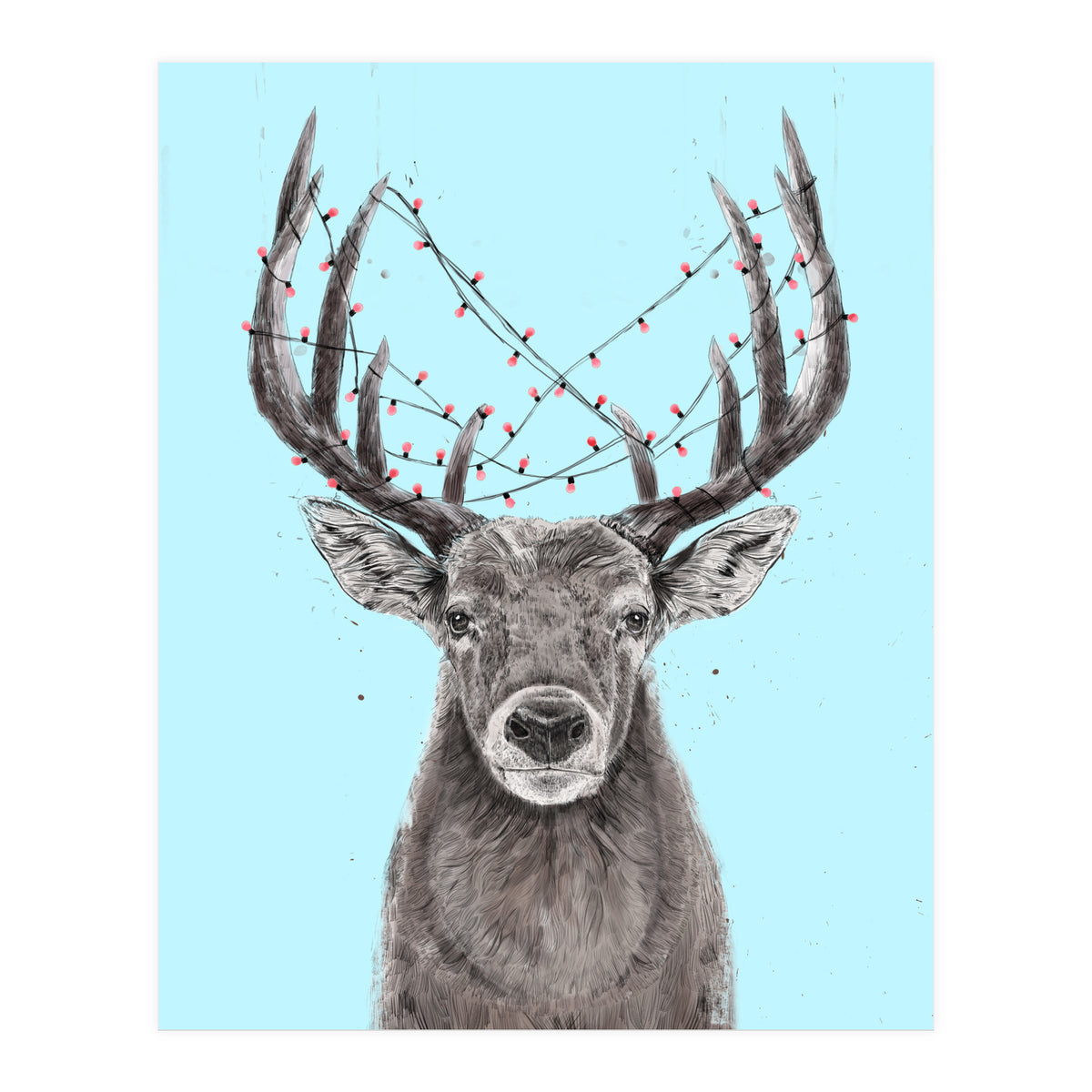 Xmas Deer II (Print Only)