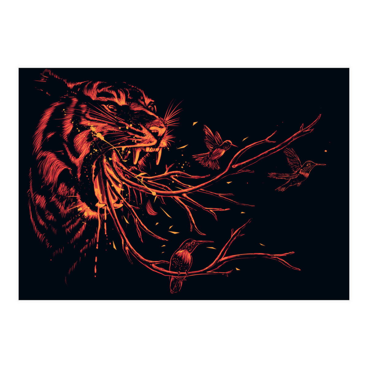 Humming (Print Only)