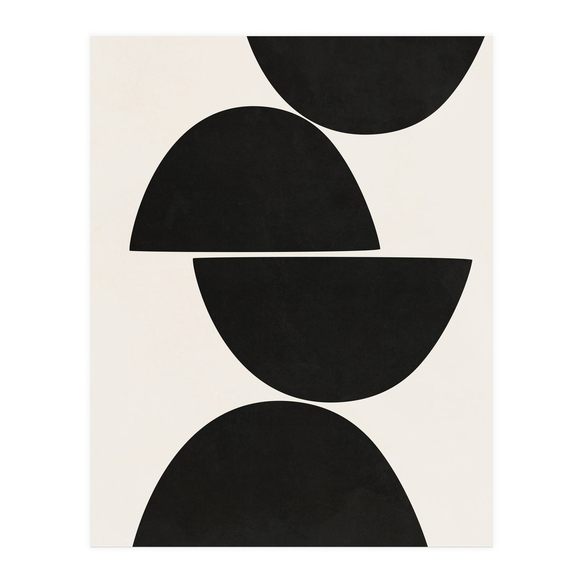 ABSTRACT AND GEOMETRIC SHAPES 04BW (Print Only)