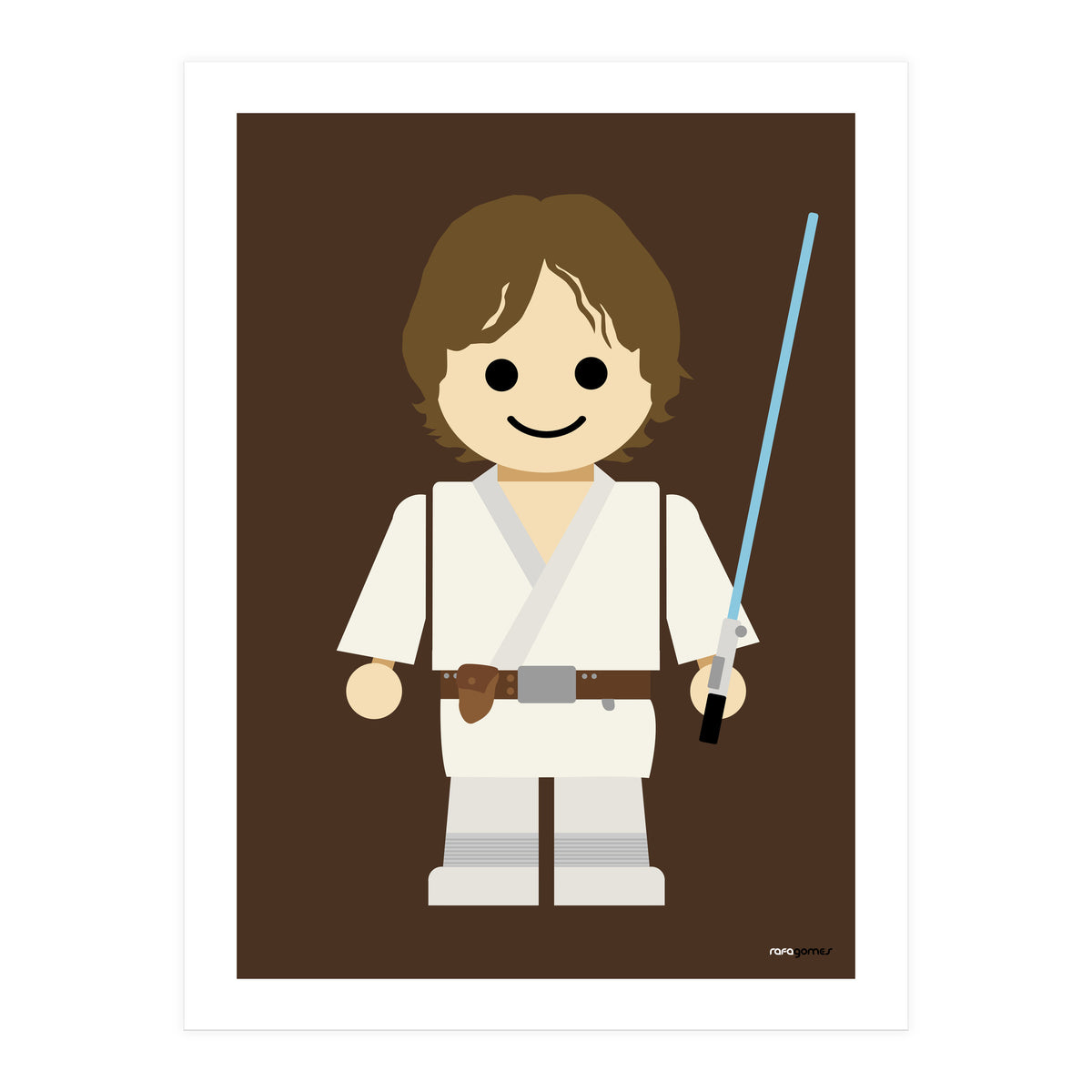 Luke Skywalker Toy (Print Only)
