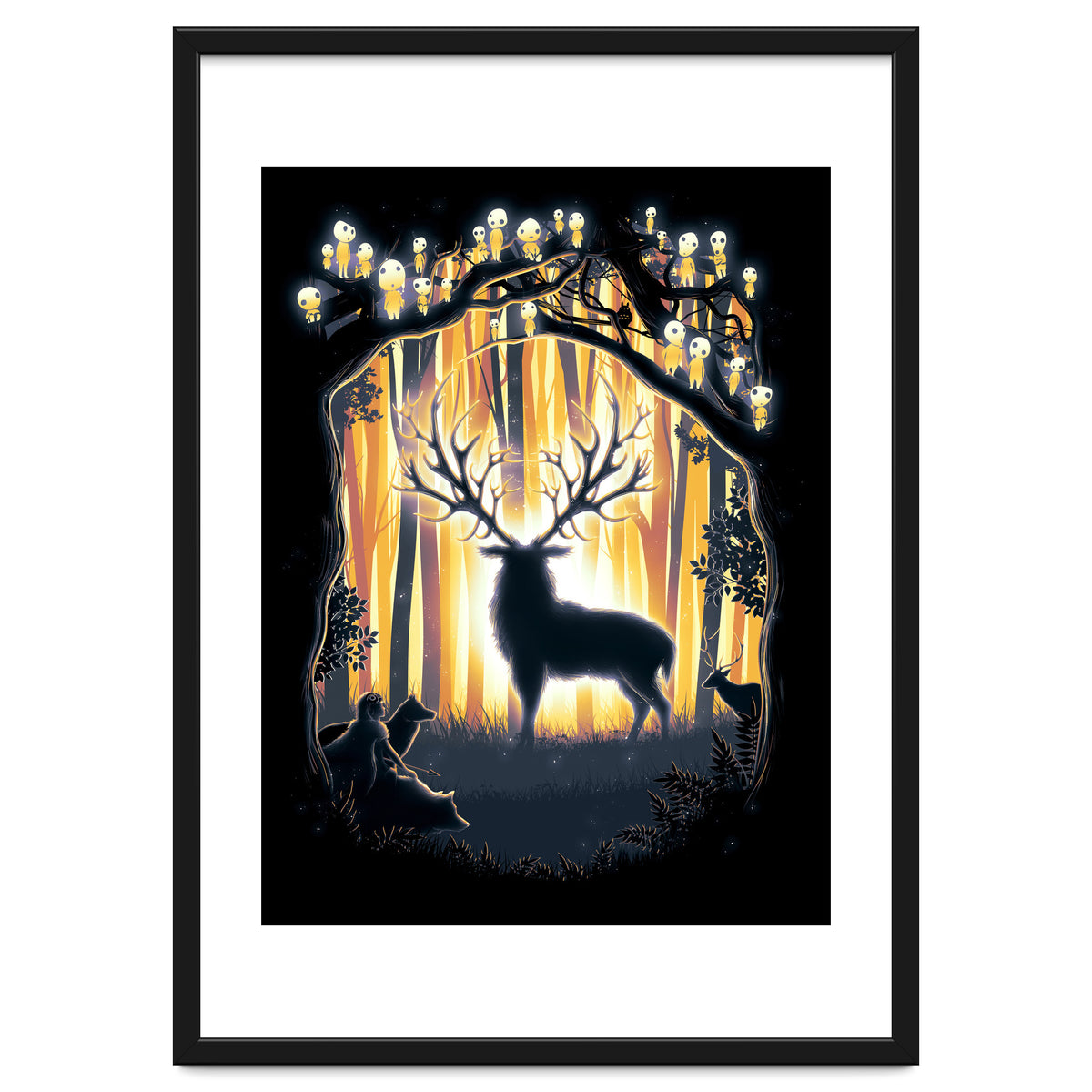 Deer God Please Save Our Forest