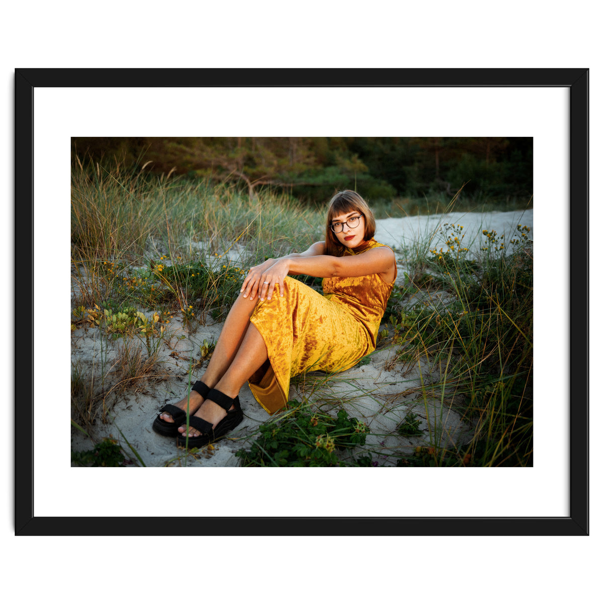 Golden Hour, Golden Dress