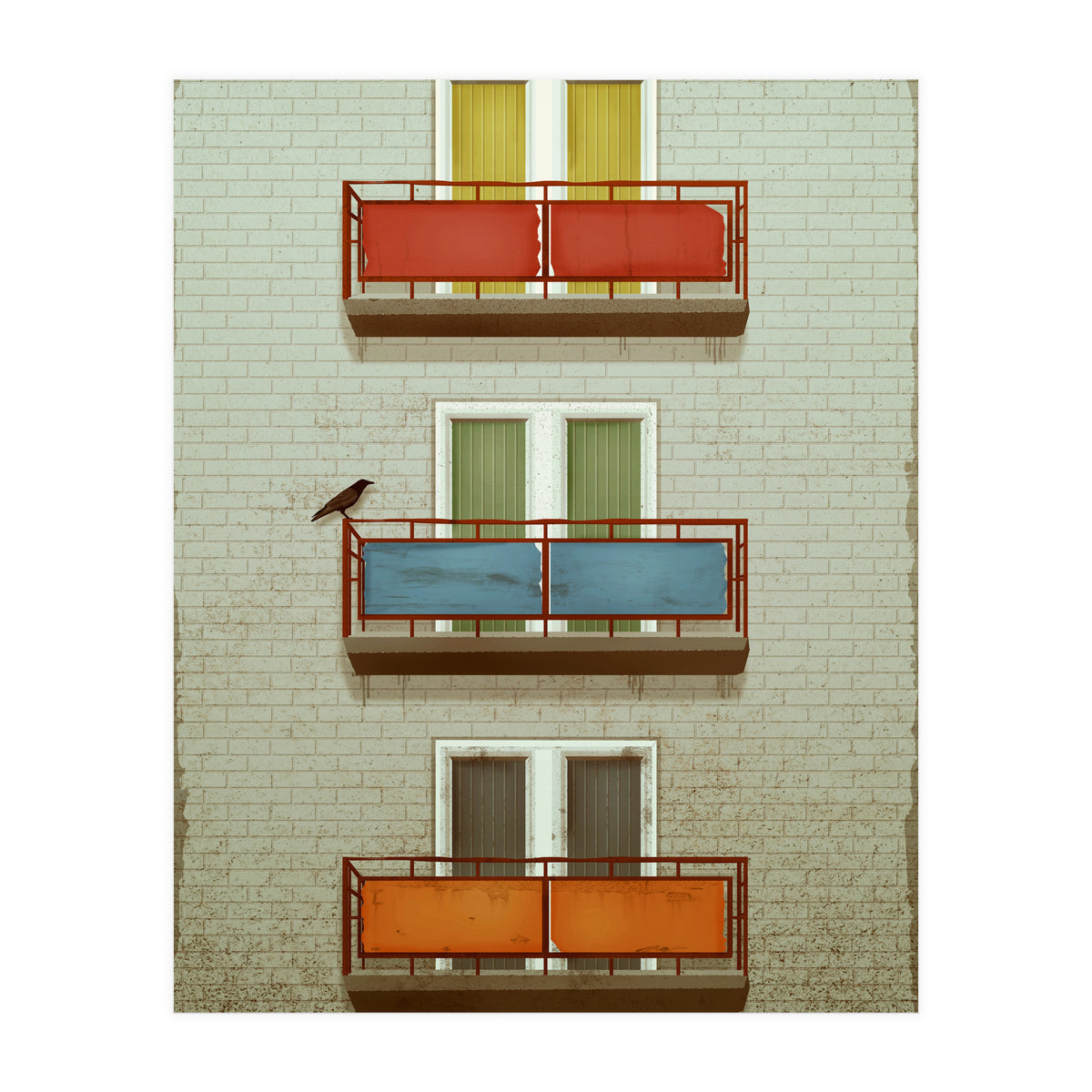 Urban living (Print Only)