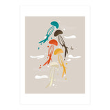 Jellyfish ascend the sky (Print Only) thumbnail