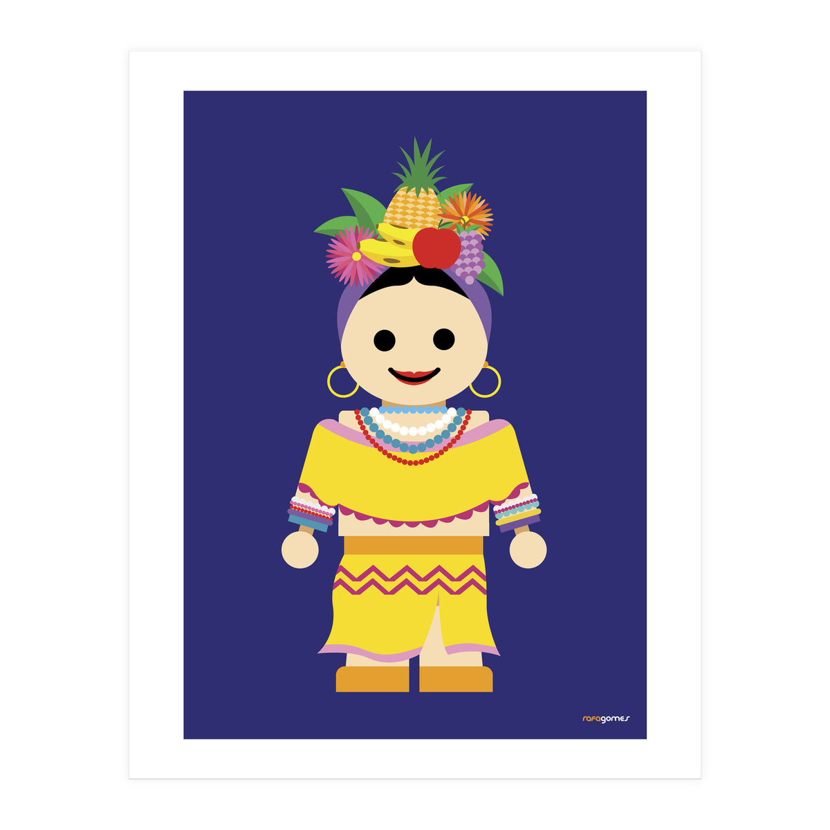 Carmen Miranda Toy (Print Only)