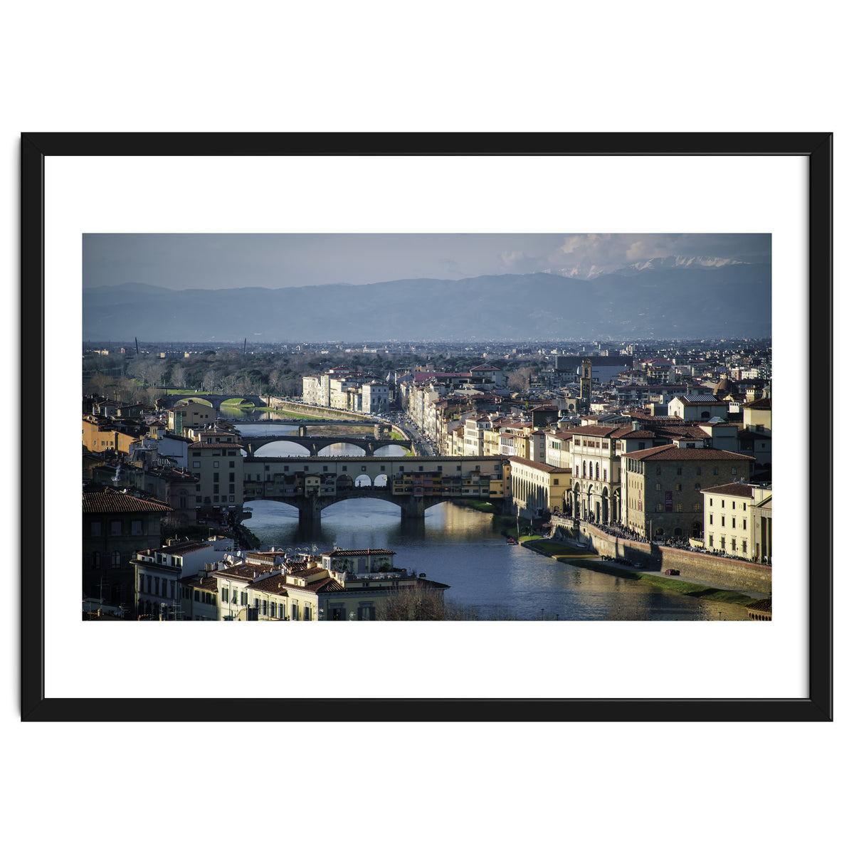 Florence and the Ponte Vecchio bridge
