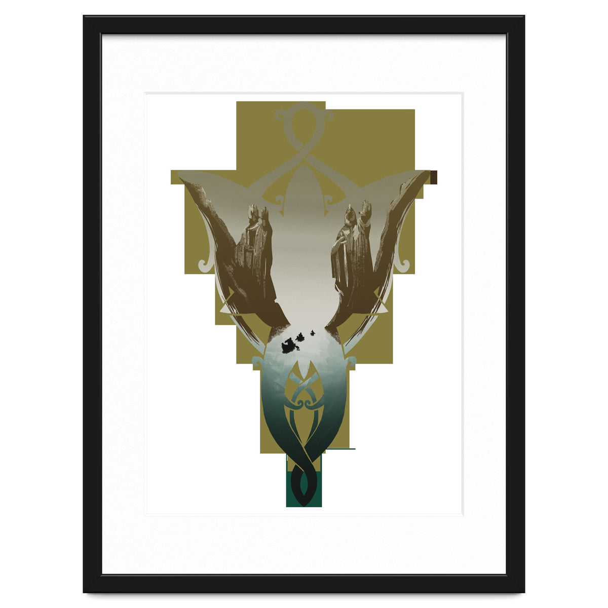 Evenstar at the Argonath