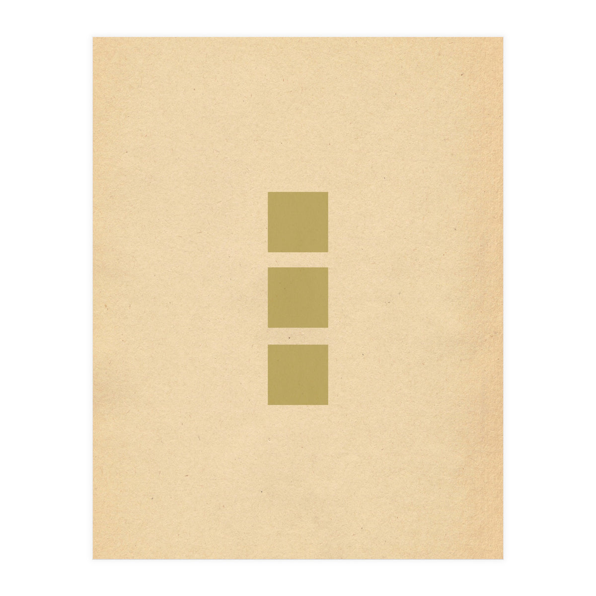 Minimalist green squares (Print Only)