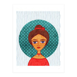 The girl in red (Print Only) thumbnail