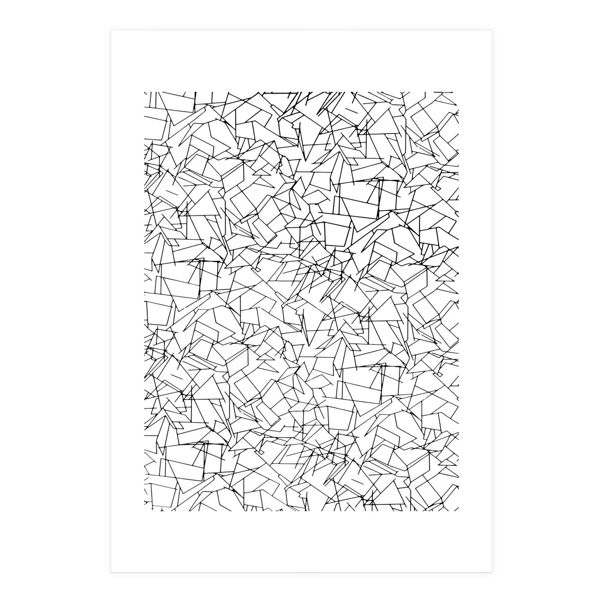 B & W Mess (Print Only)