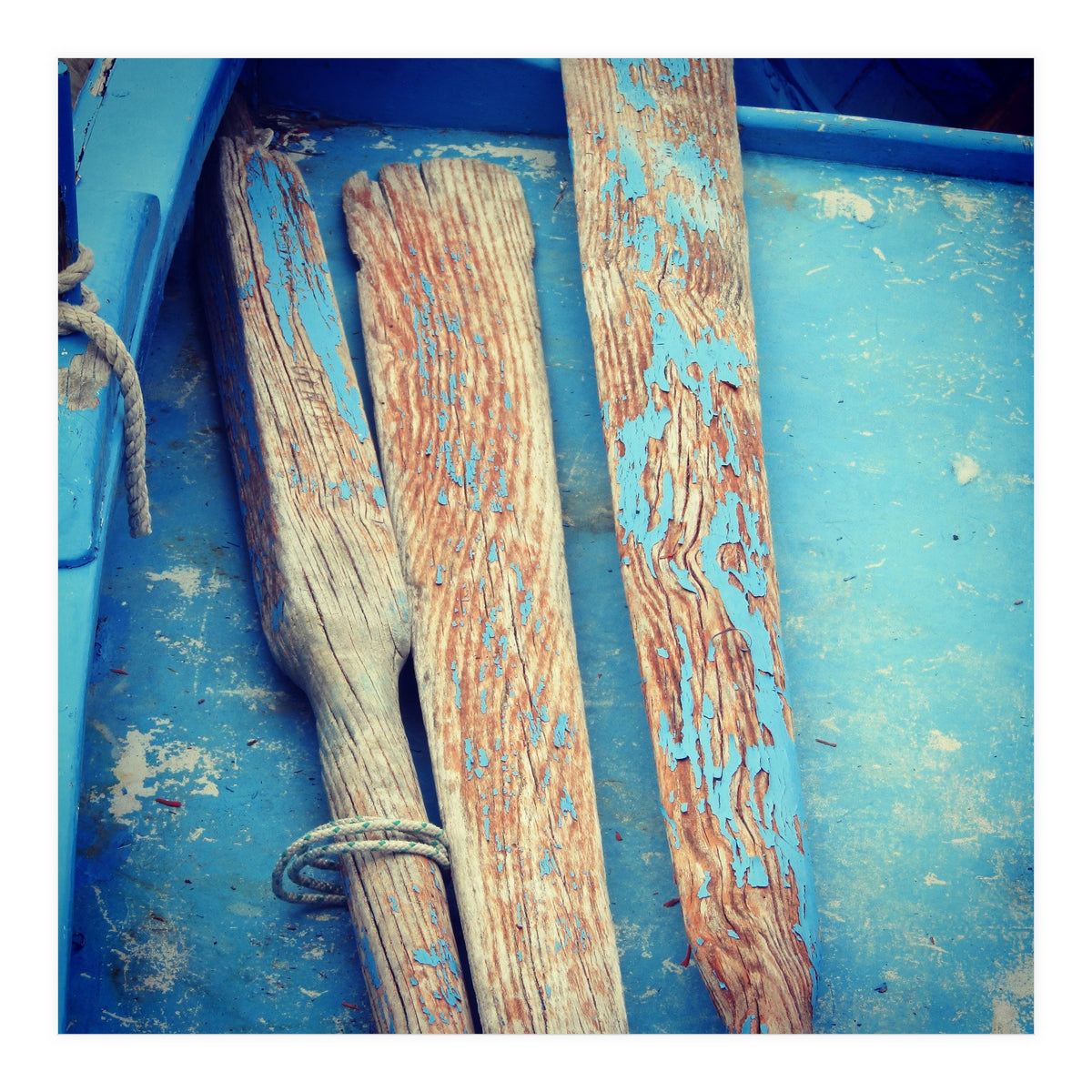 boat and oars (Print Only)