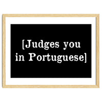 Judges You In Portuguese