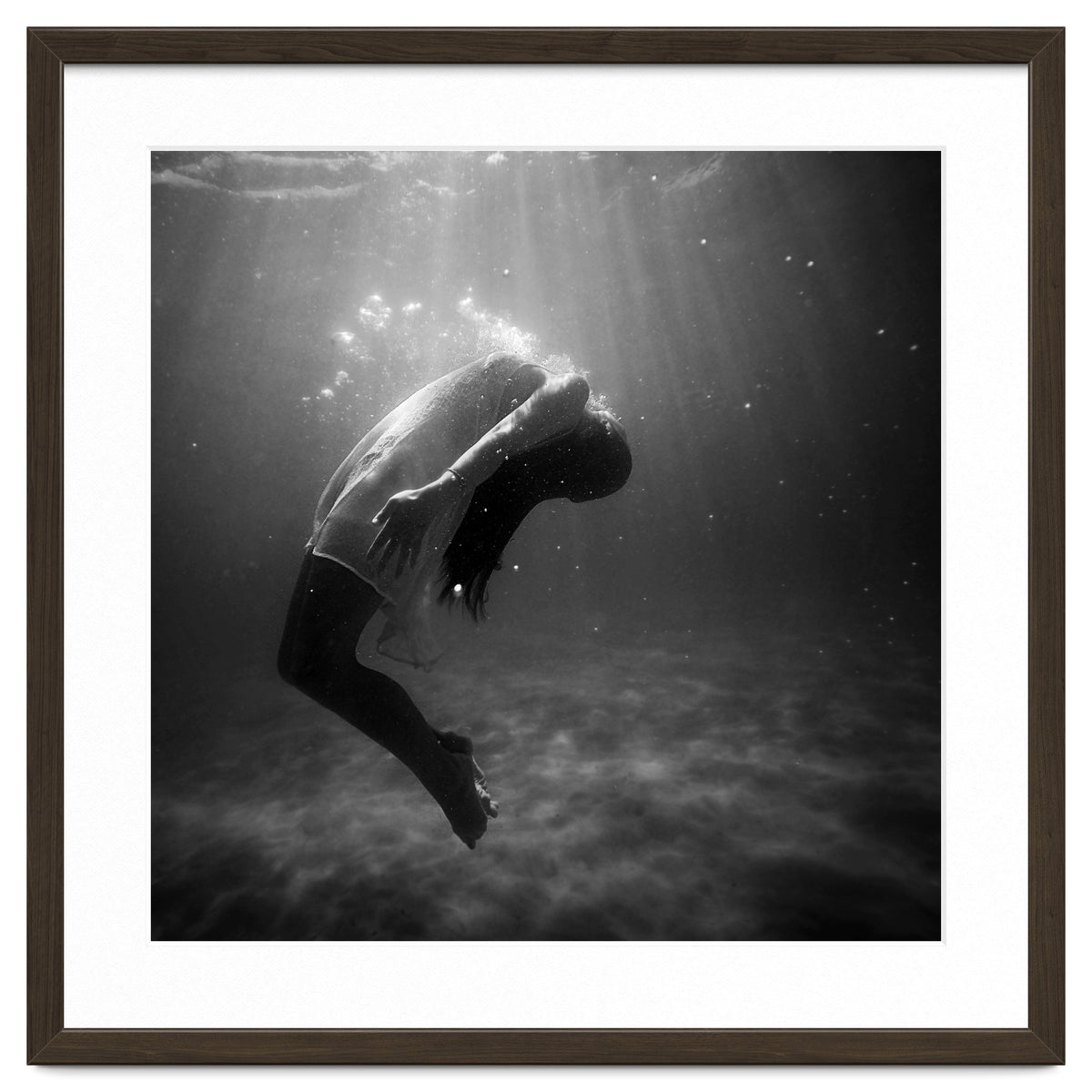 Woman Inside The Water