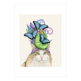 Bluehatcatbright (Print Only) thumbnail