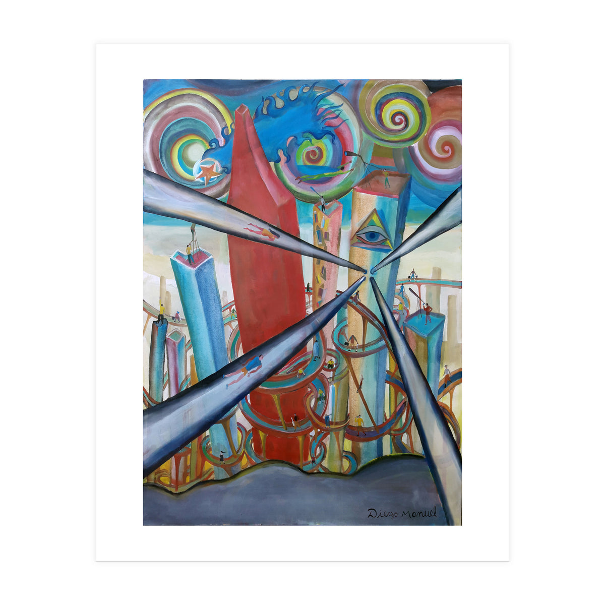 New York 2082 (Print Only)