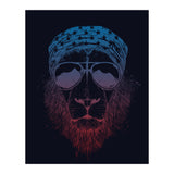 Wild Lion (dark) (Print Only) thumbnail