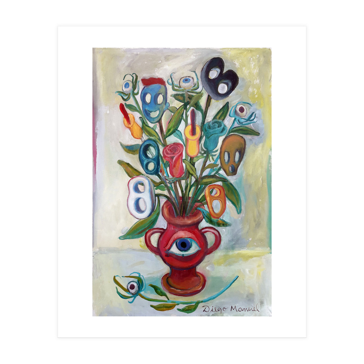 Flores Y Calaveras (Print Only)