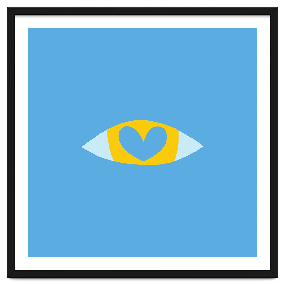 Heart Eye - BLUE