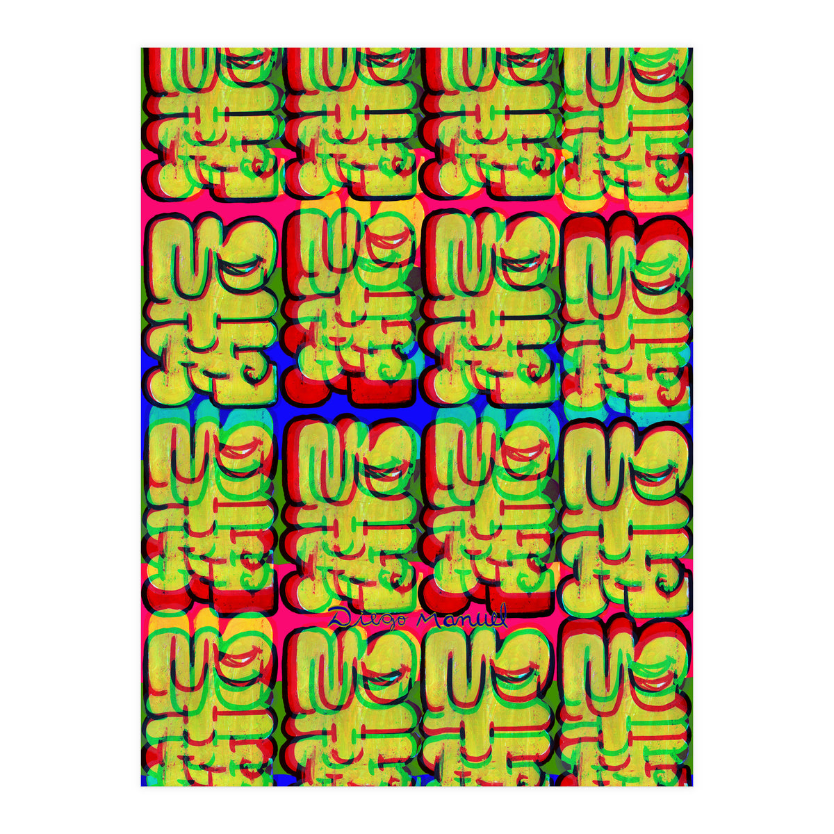 Graffitis 2021 Tapiz 119 (Print Only)