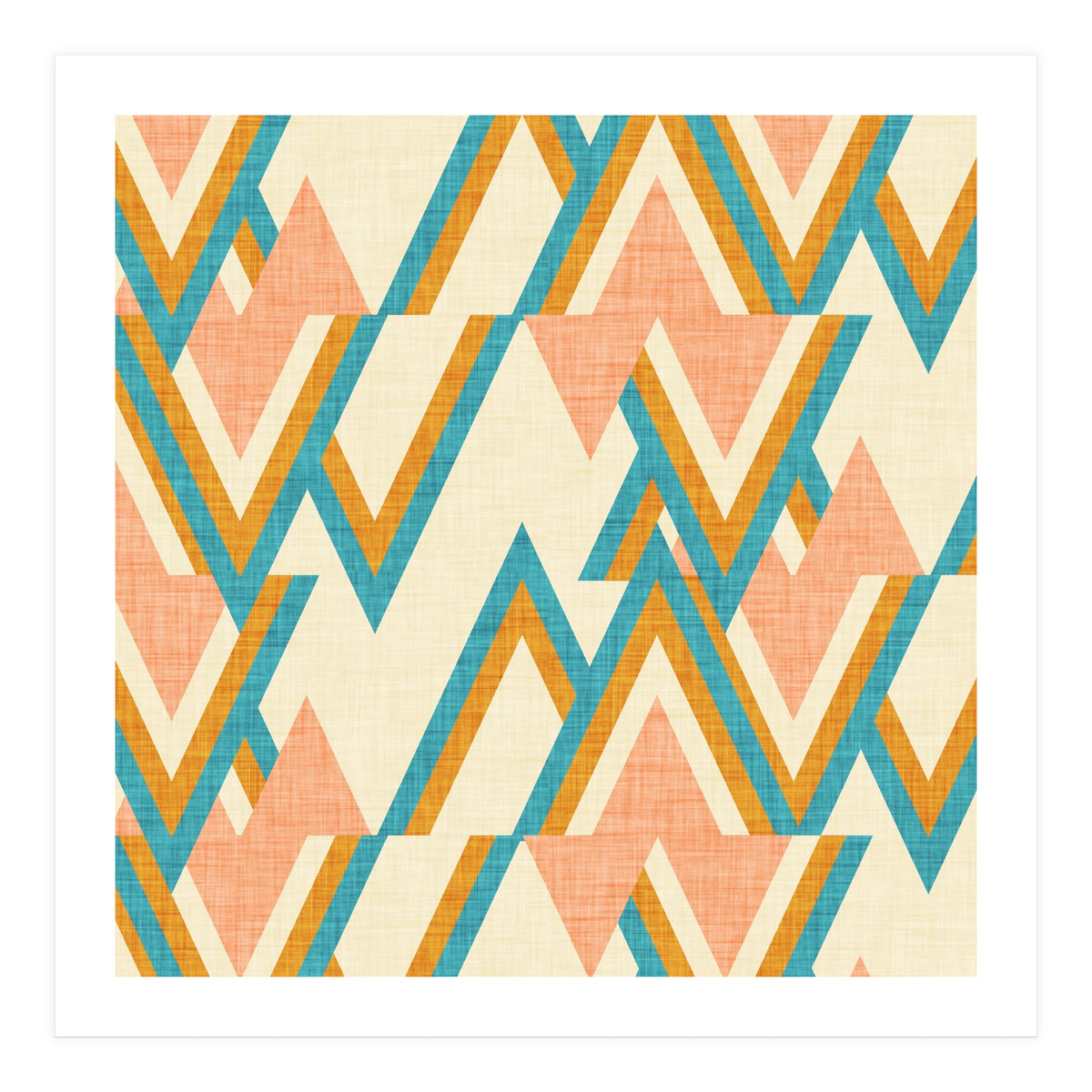 New Mid Mod Woods Pearl  (Print Only)