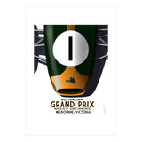 Australian Grand Prix Art Deco poster (Print Only) thumbnail