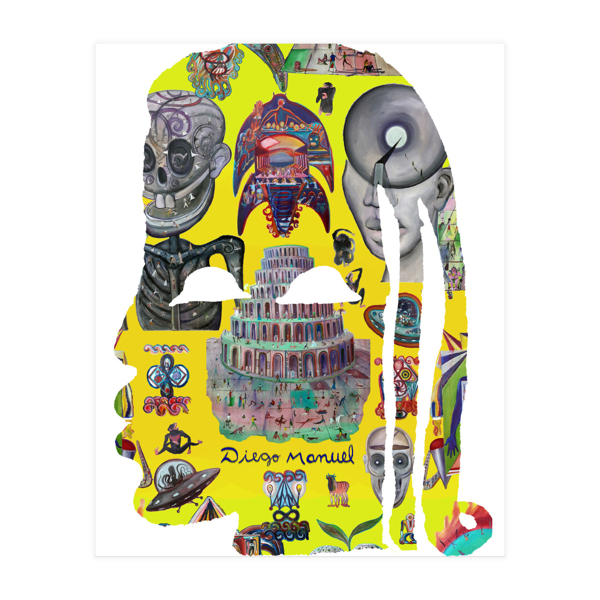 Abstracto Pop Nuevo B 18 Copia (Print Only)