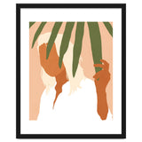 Musafir | Traveler Feminism Woman of Color in White Shirt | Palm Tropical Minimal Bohemian Fashion thumbnail