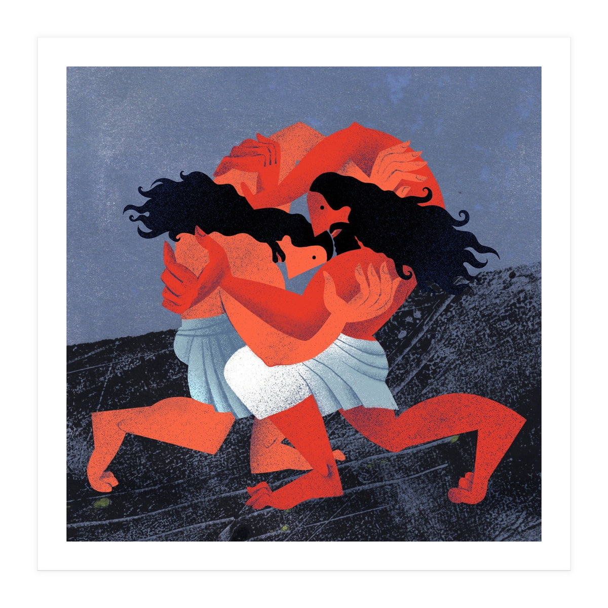 Gilgamesh and Enkidu (Print Only)