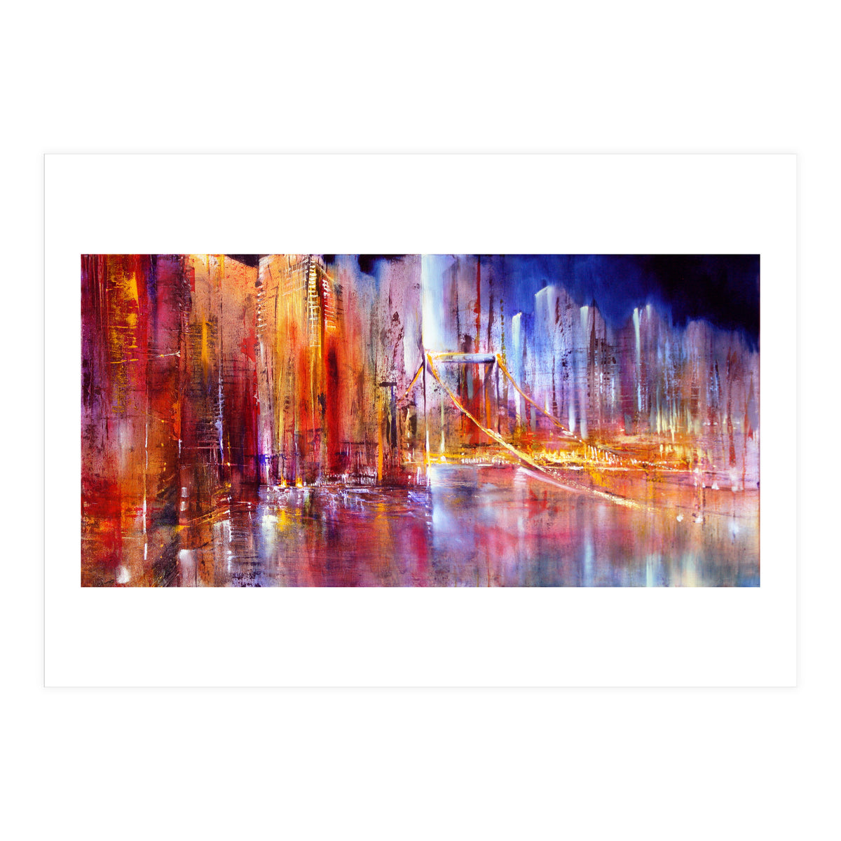Stadtansicht - cityscape (Print Only)