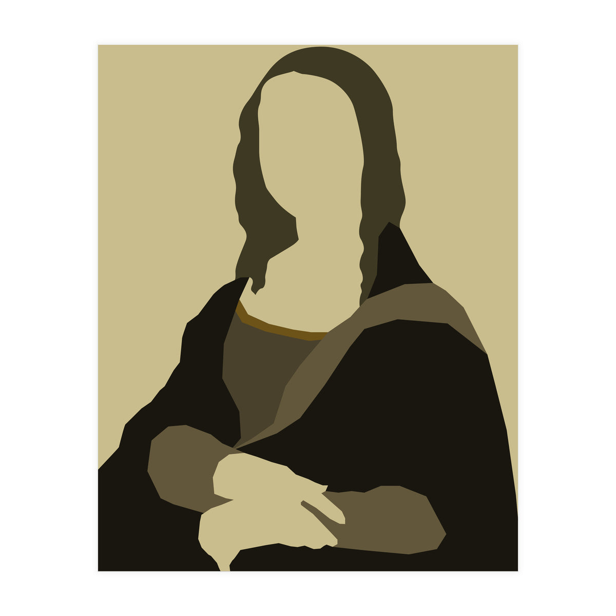 Monalisa Minimalist (Print Only)