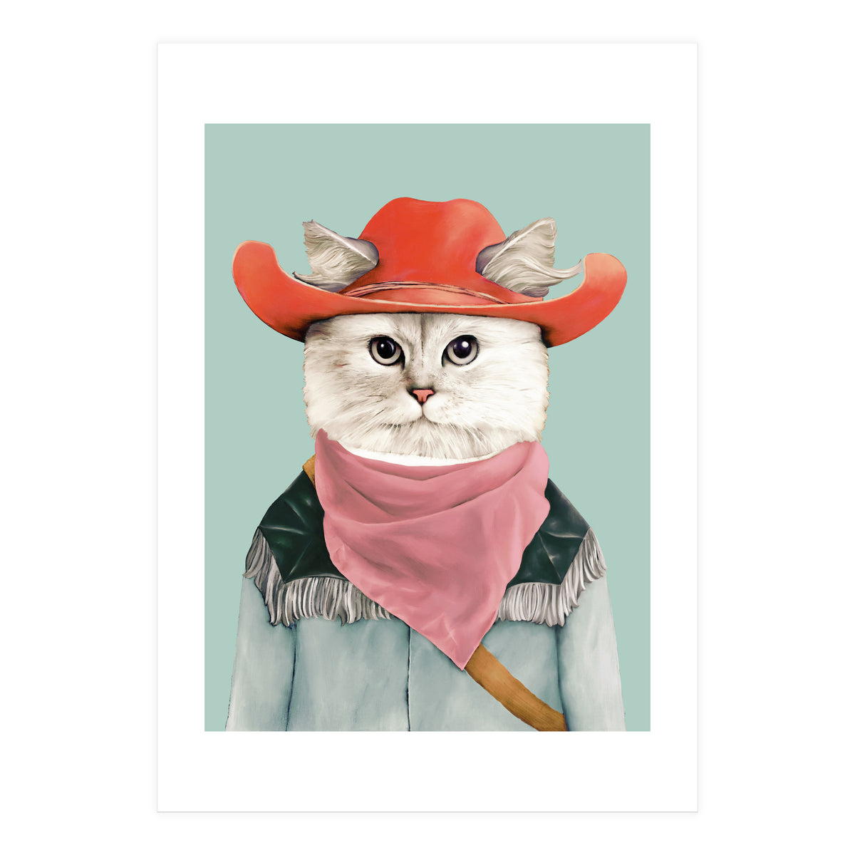 Rodeo Cat (Print Only)