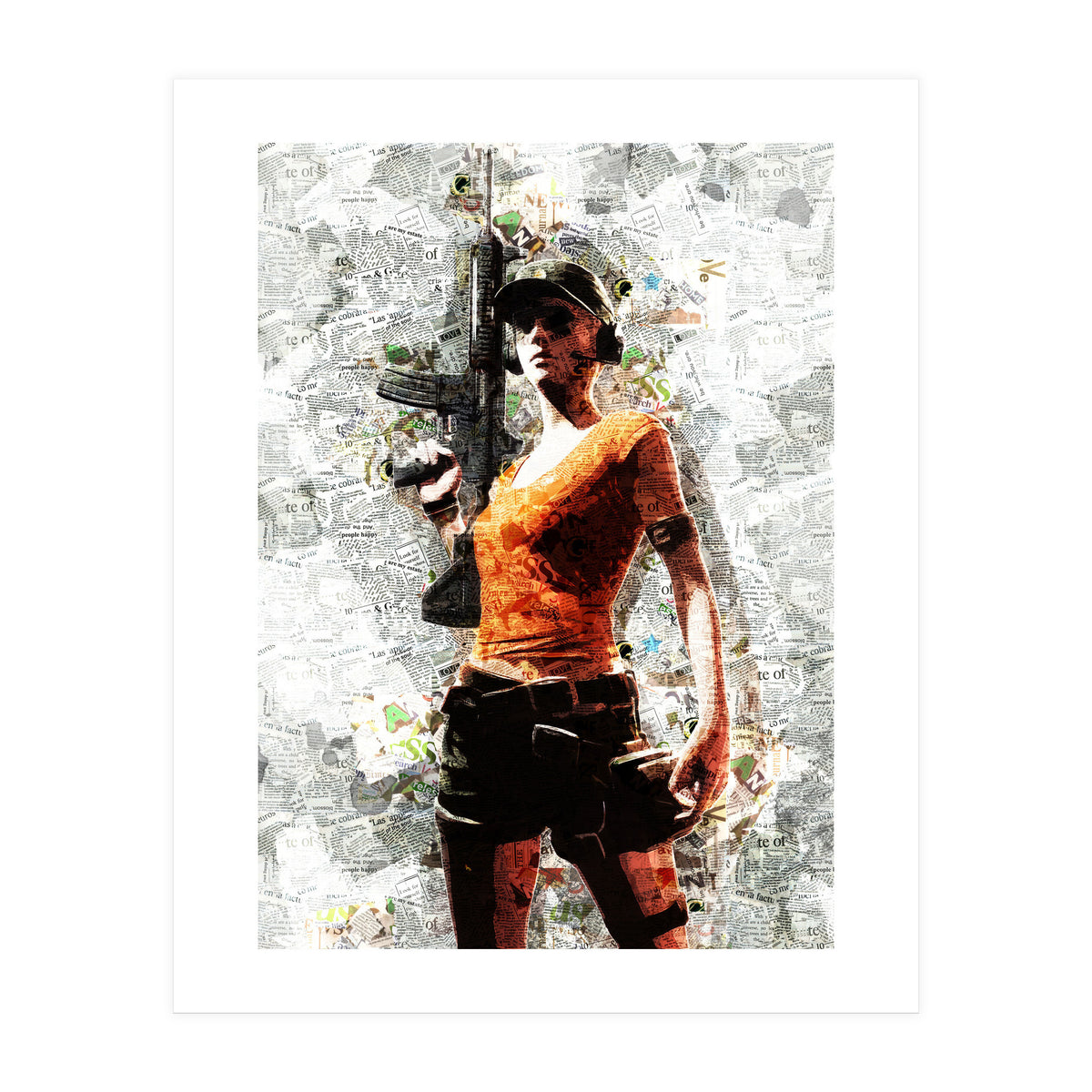 Pubg Girl (Print Only)
