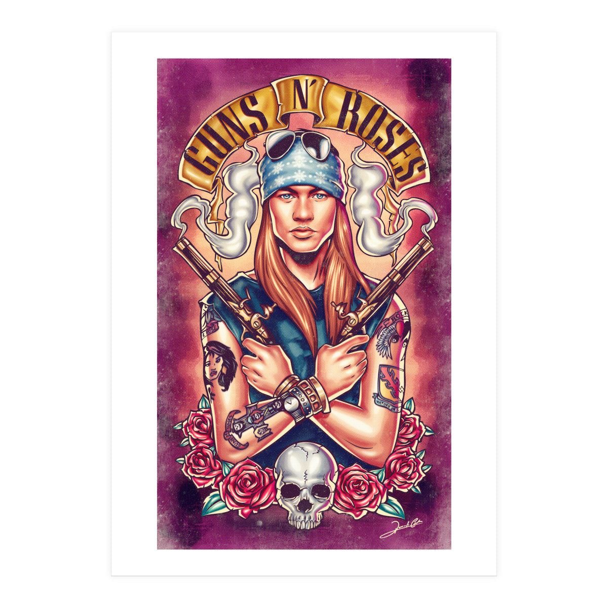 Welcome To The Roses (Print Only)