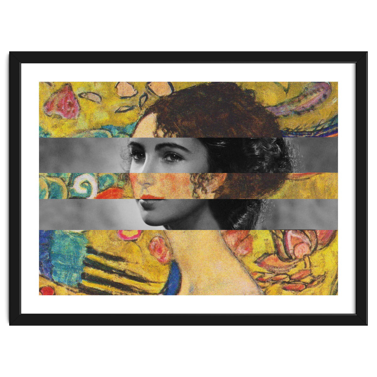 Klimt's Lady With A Fan & Elizabeth Taylor