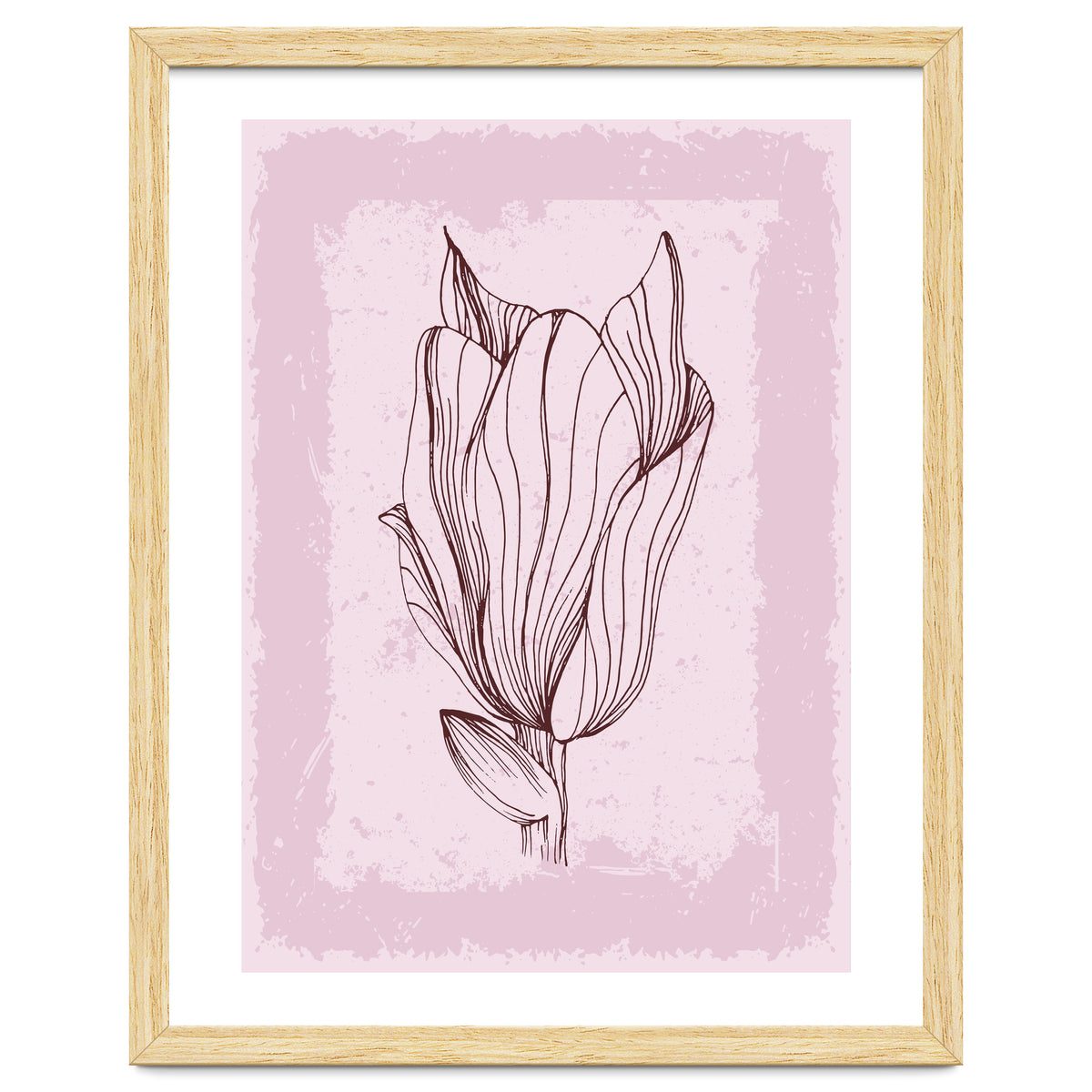 Magnolia Abstract Geometric Nordic