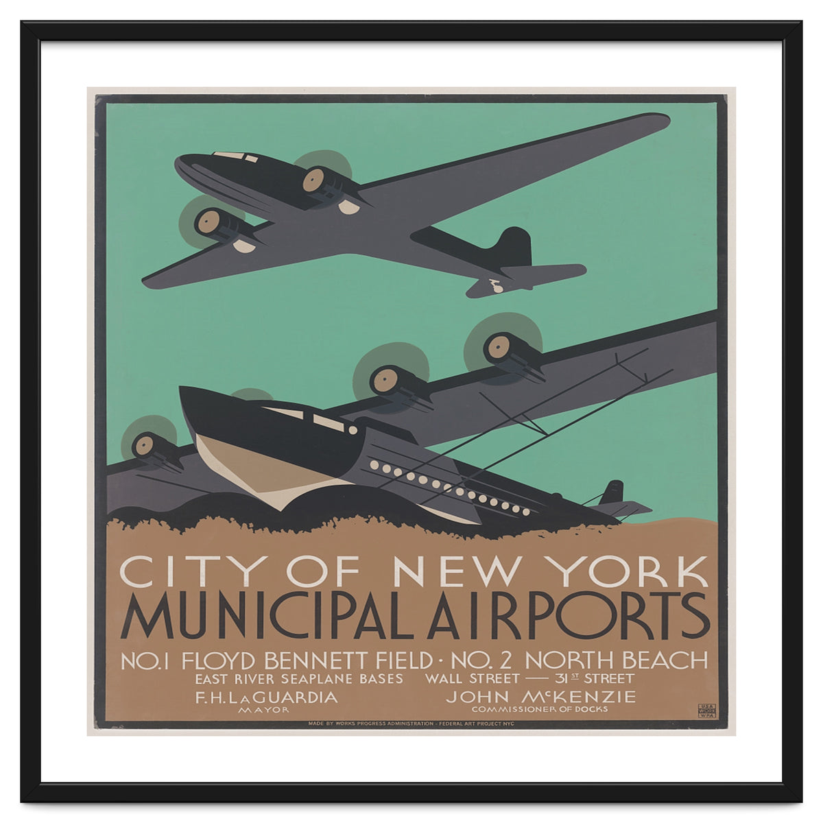New york airplanes.